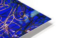Scribble Dance HD Metal print
