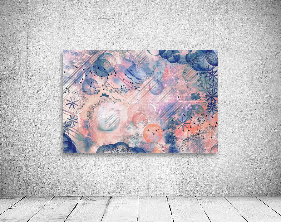 Whimsical Blue Wall Preview