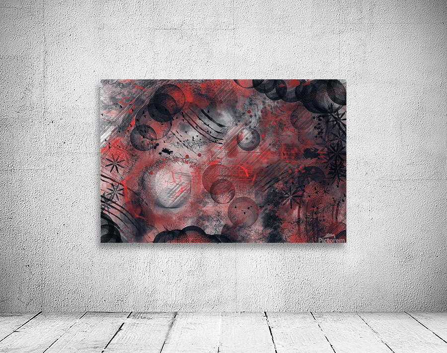 Whimsical Red  Wall Preview