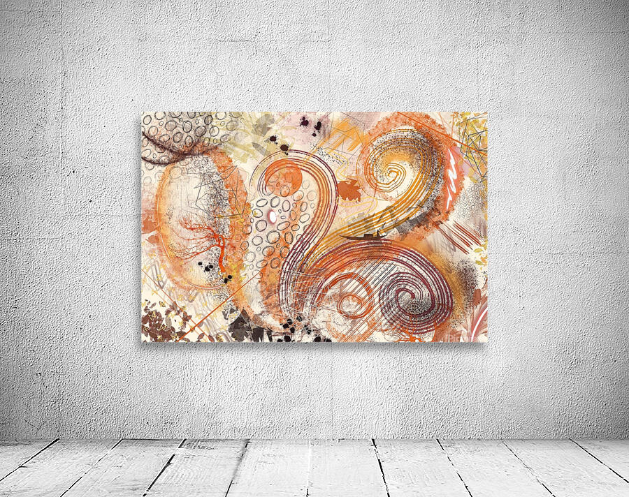 Peacock Abstract Wall Preview