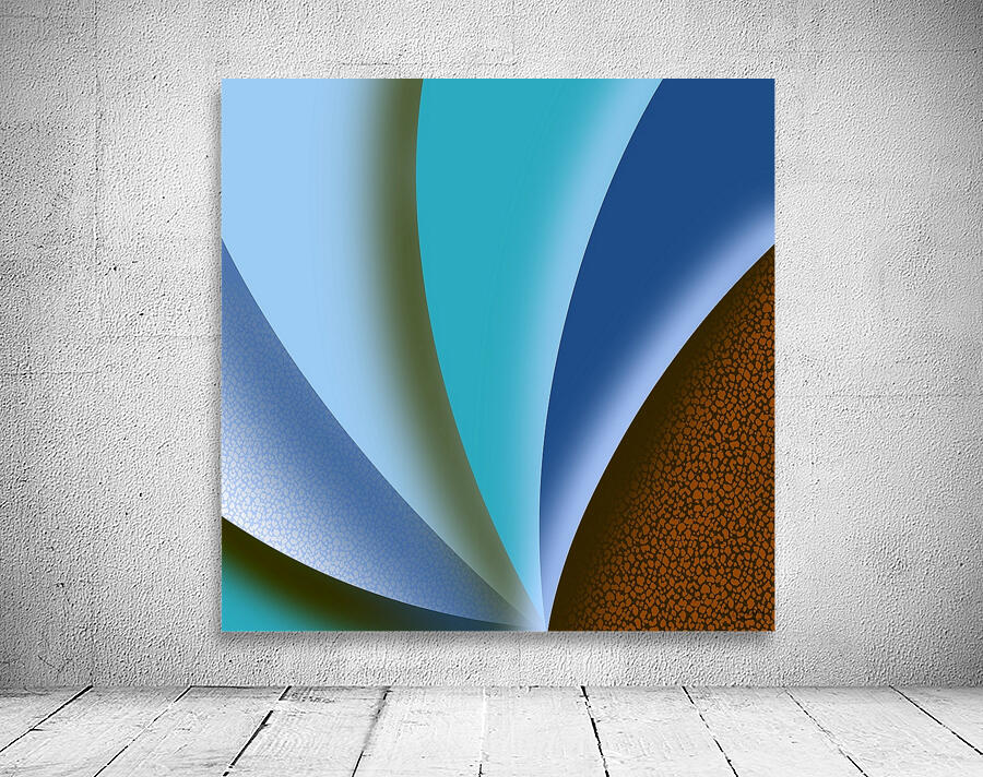 Shell Blue Wall Preview