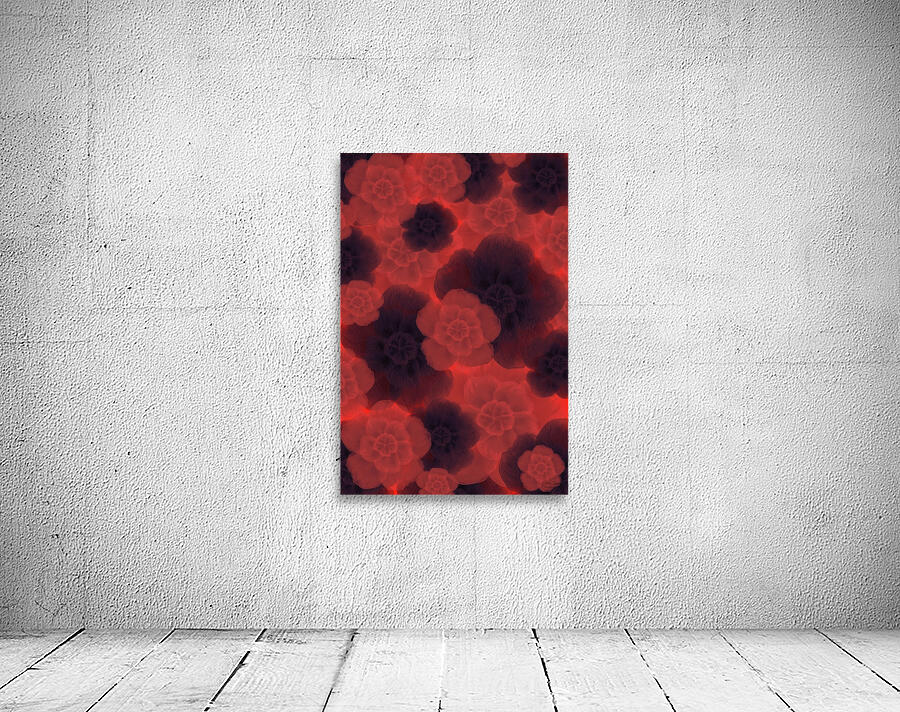 Crimson Bloom Wall Preview