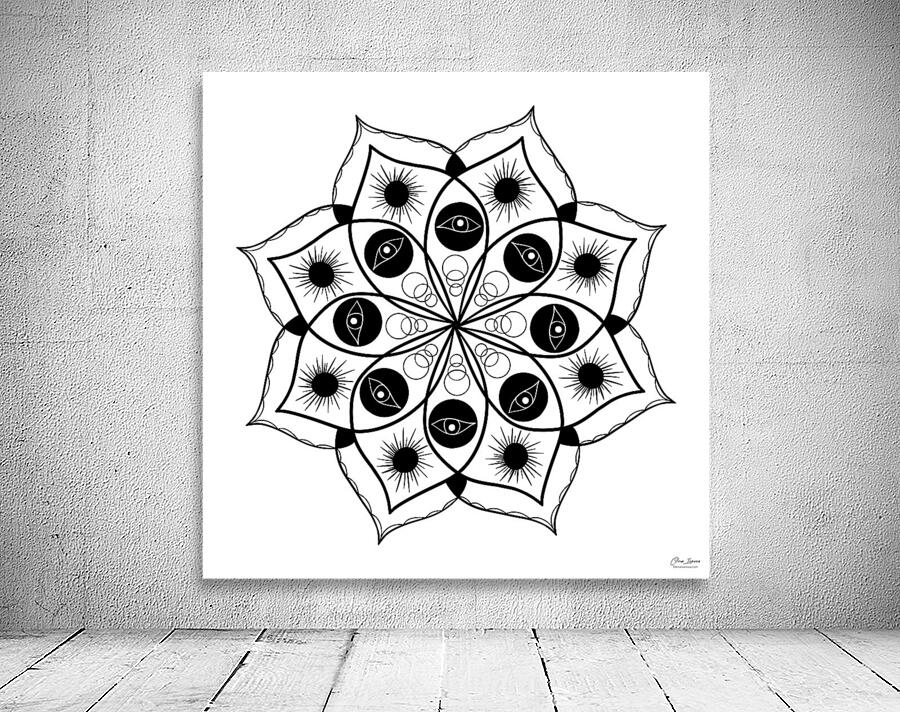 Watchful Bloom Wall Preview