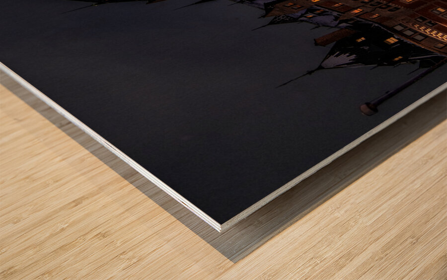 Fairmont Le Chateau Frontenac Wood print