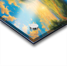 0 The vast expanse of the sky stretches above a f Acrylic print