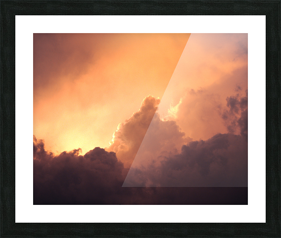The Skys Empty Throne Picture Frame print