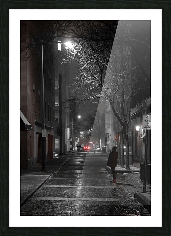 Past Patience Picture Frame print