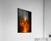 The First Fire  Acrylic Print