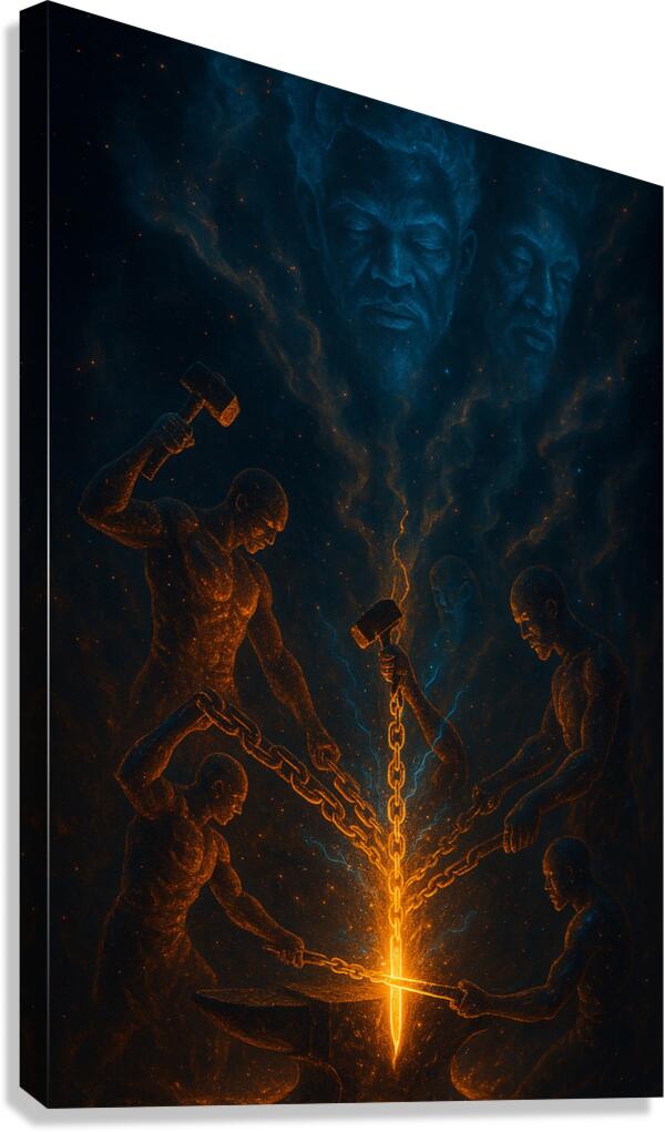 upscaled 24x36 print Canvas Print