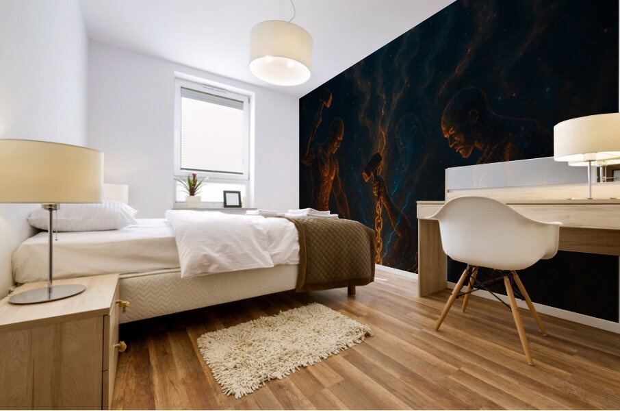 upscaled 24x36 print Mural print
