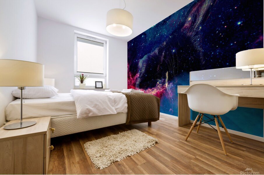 The Long Nap Mural print