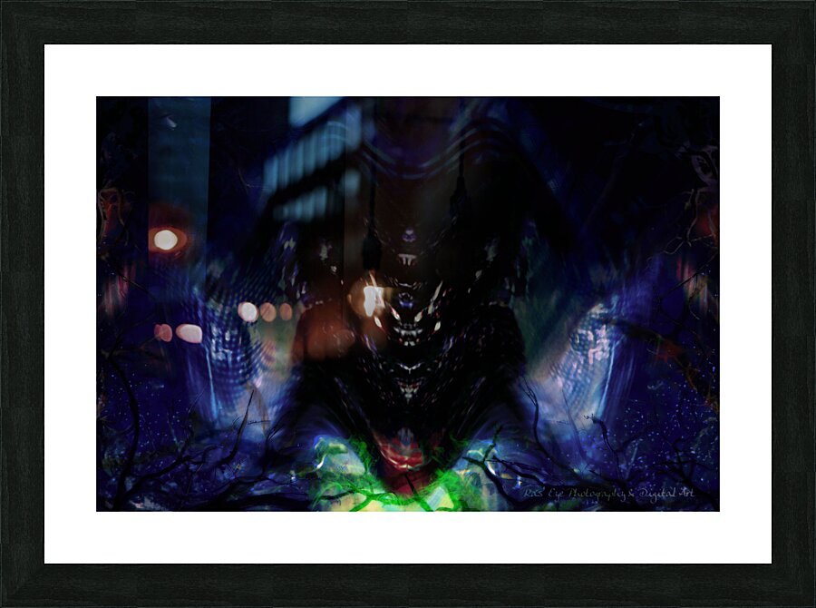 The Hallows Picture Frame print