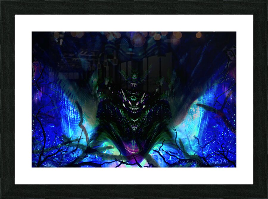 The Hallows Picture Frame print