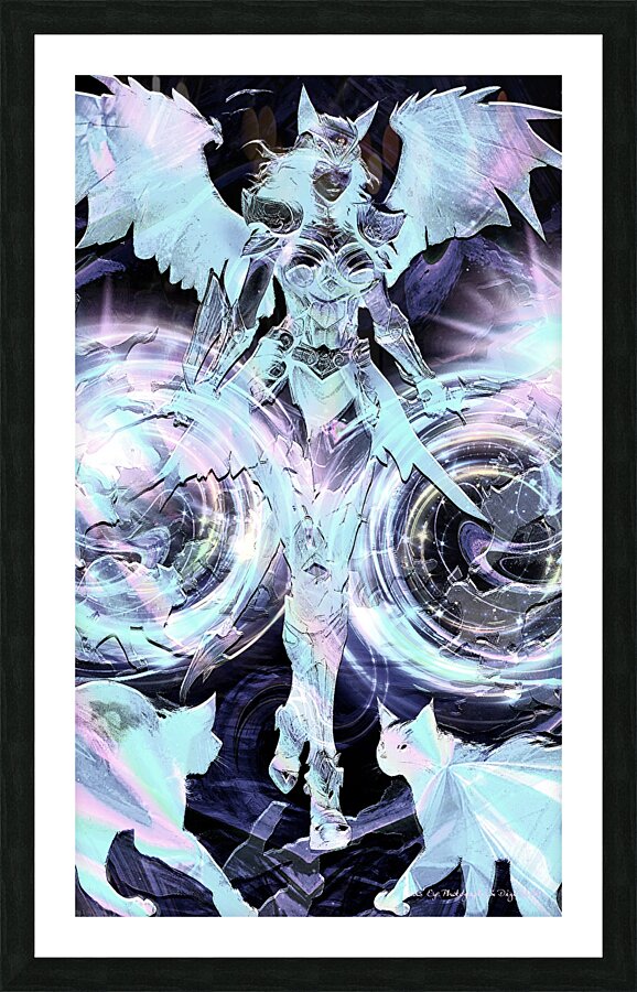 Crystalize Picture Frame print