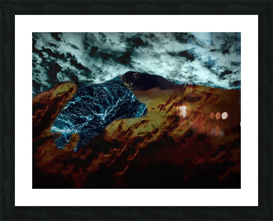 The Lookout Picture Frame print