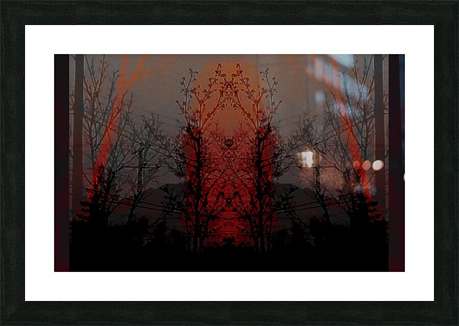 Worlds Collide...Again Picture Frame print