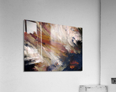 Brush Strokes Acrylic Print