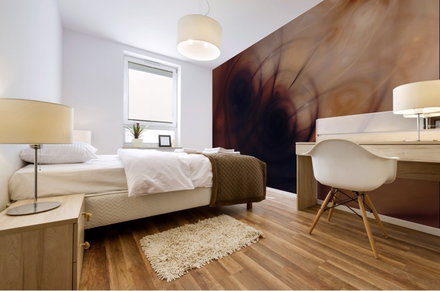 The Darkness Devours Mural print