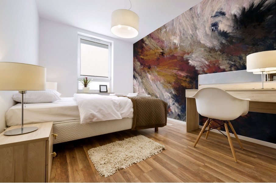 Brush Strokes Mural print