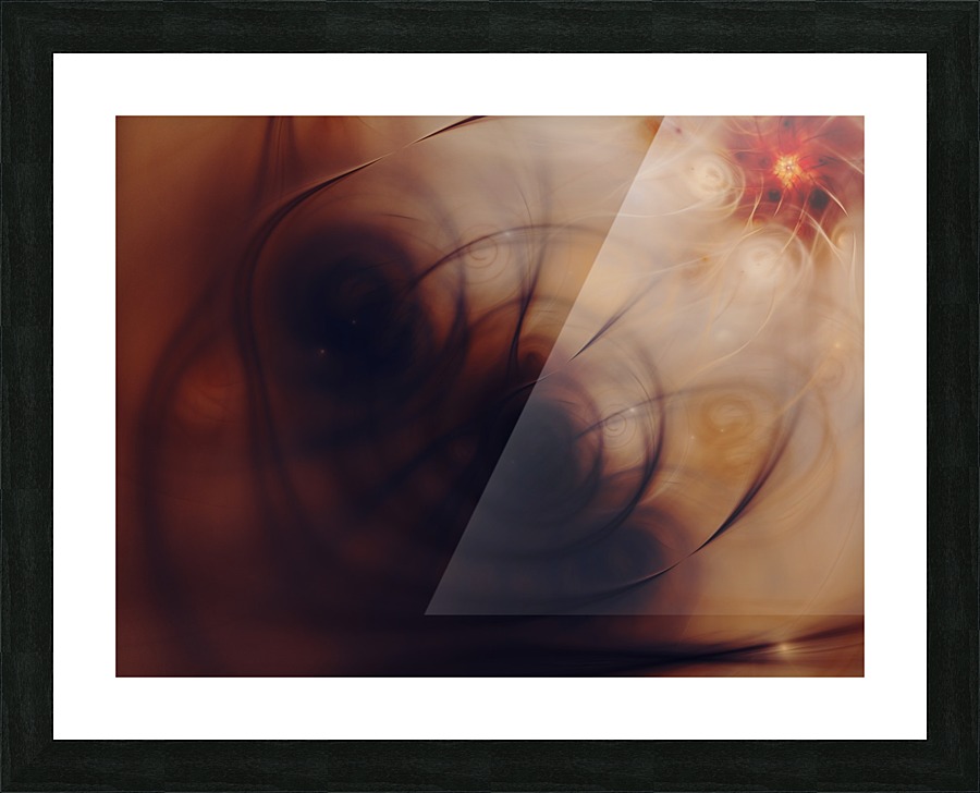 The Darkness Devours Picture Frame print