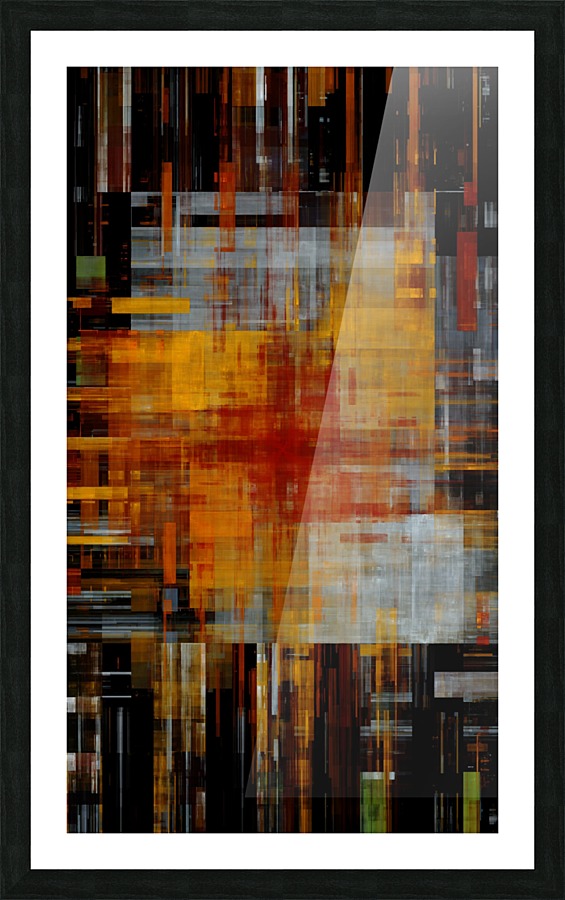 Tesseract Picture Frame print