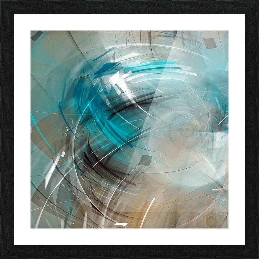 Sketchy Picture Frame print