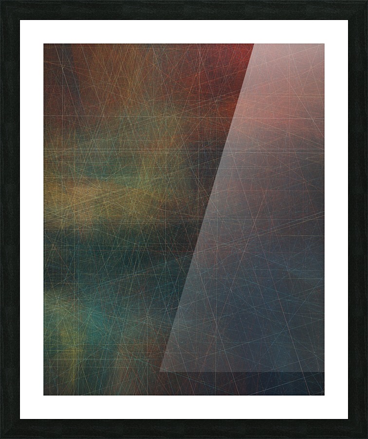 Strings Picture Frame print