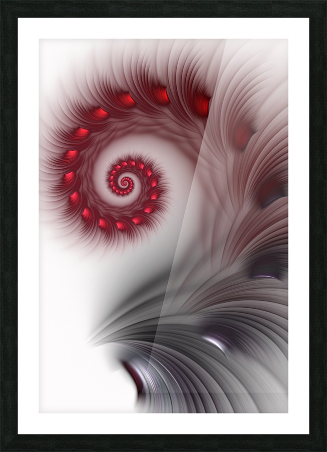 Descent Picture Frame print