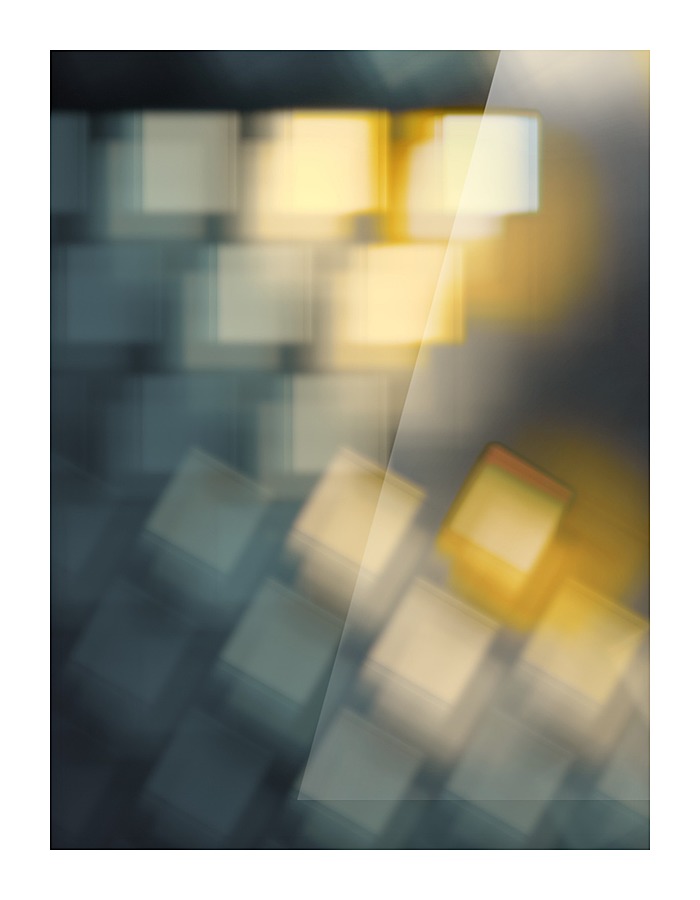 Bokeh Picture Frame print
