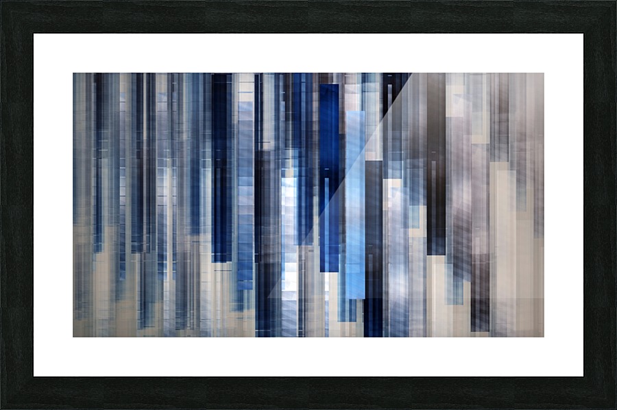 Steel in Winter Picture Frame print