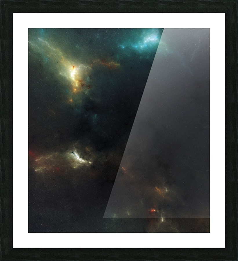Nebula 003 Picture Frame print