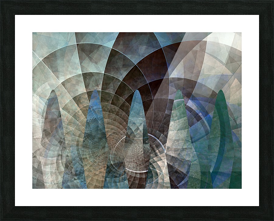 Up Front Picture Frame print