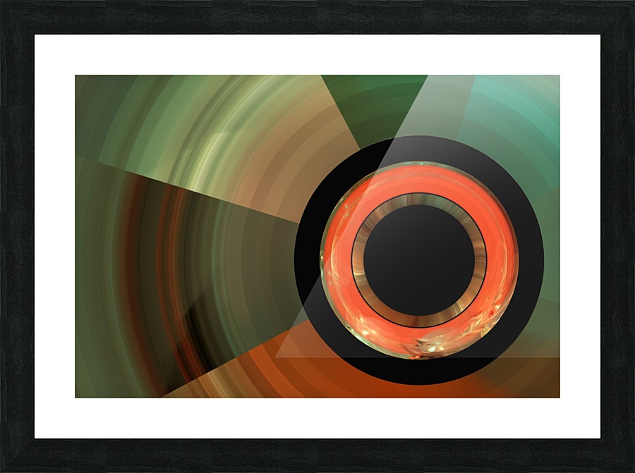The Androids Eye Picture Frame print