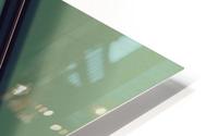 Slanted  Navy-Green HD Metal print
