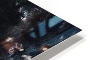 Overwhelming Static HD Metal print