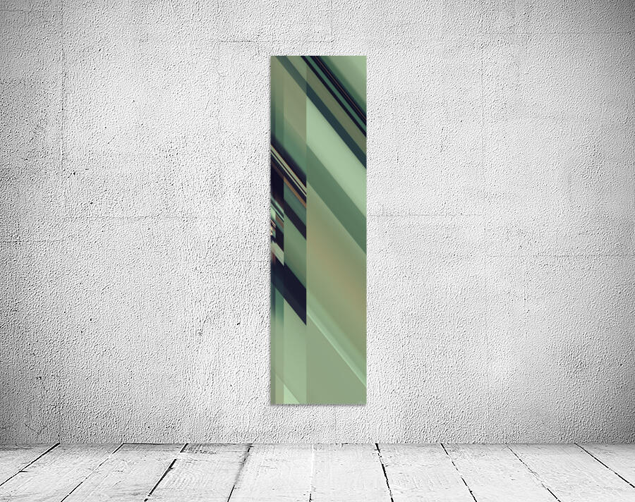 Slanted  Navy-Green Wall Preview