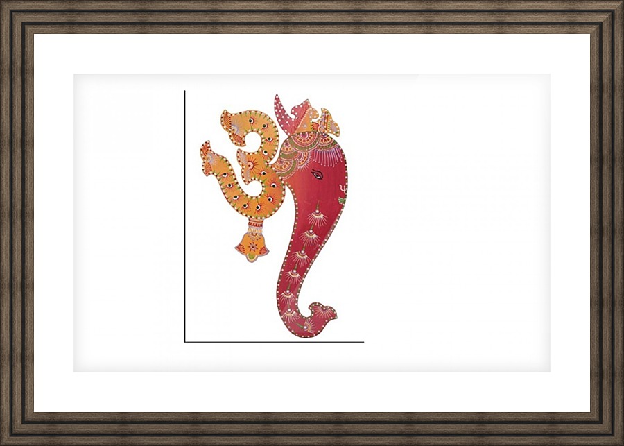 ganesha 1 Picture Frame print