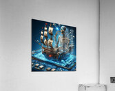 pirate web 3-4 Acrylic Print
