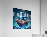 pirate web 1-4 Acrylic Print