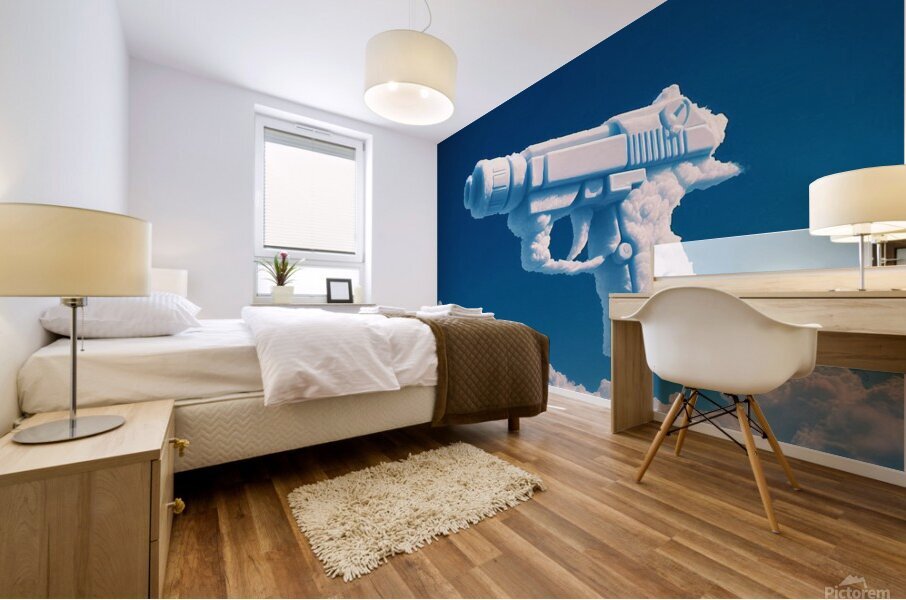 cloud gun 2-6 Mural print