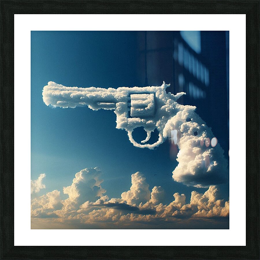 cloud gun 5-6 Picture Frame print