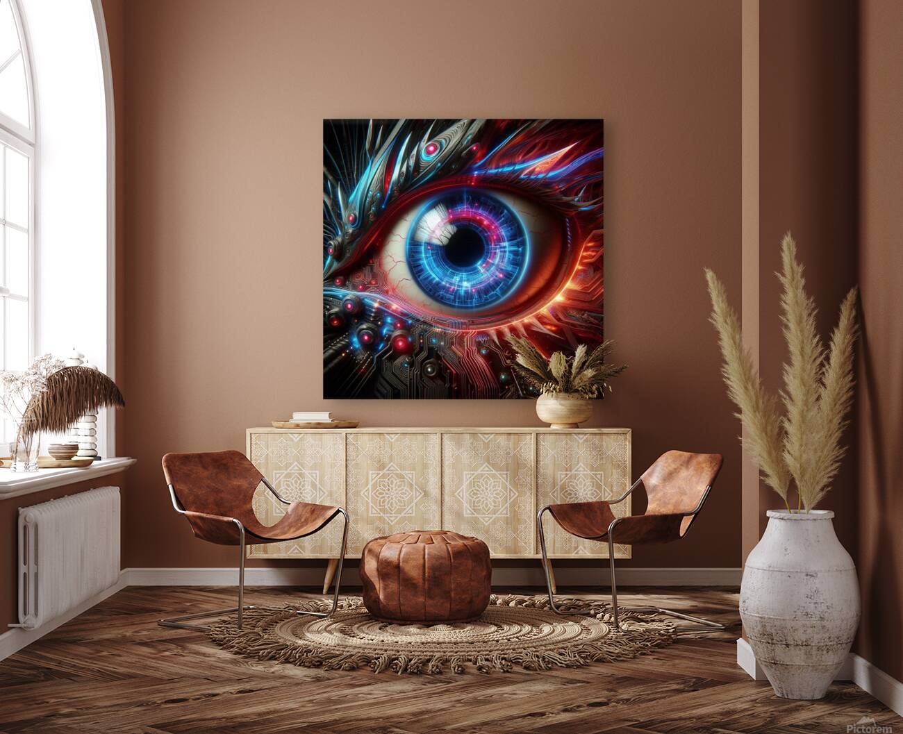 neon dragon bionic eye Reproduction