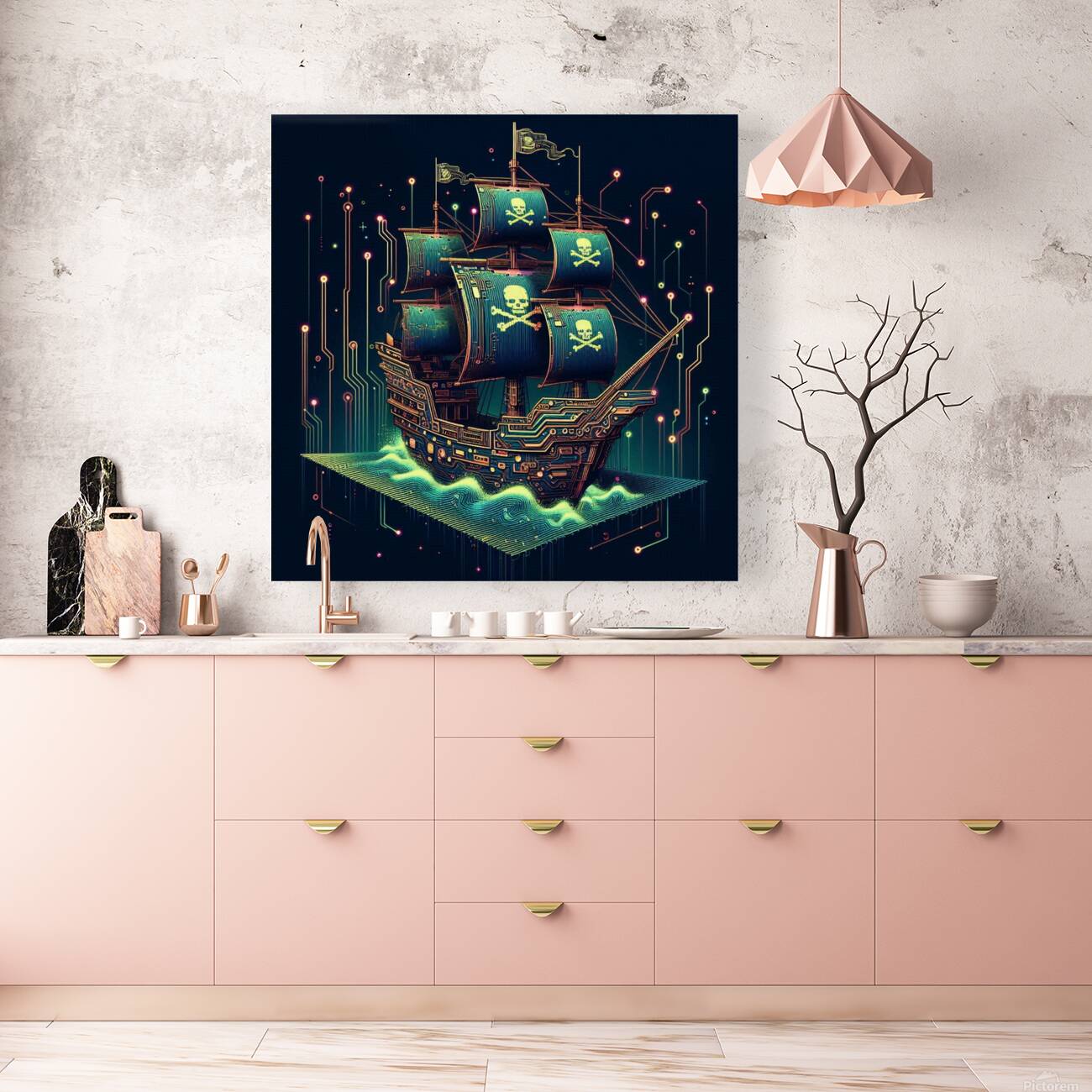pirate web 2-4 Reproduction