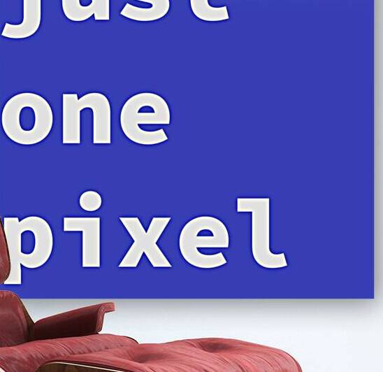 just one pixel 157.126 by KATHEO