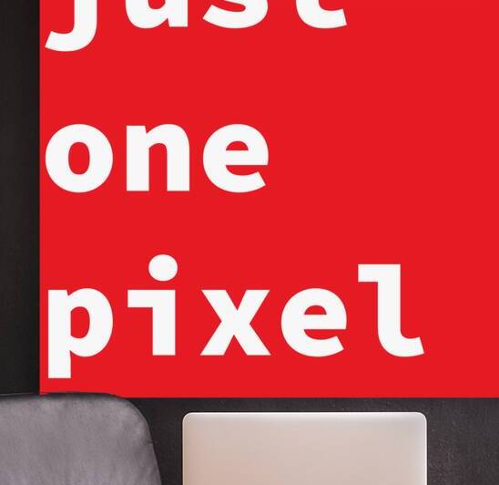 just one pixel 238.125 by KATHEO
