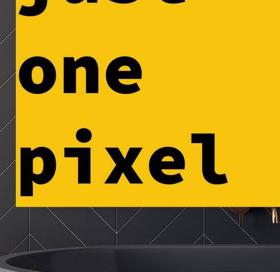 just one pixel 31.127 by KATHEO