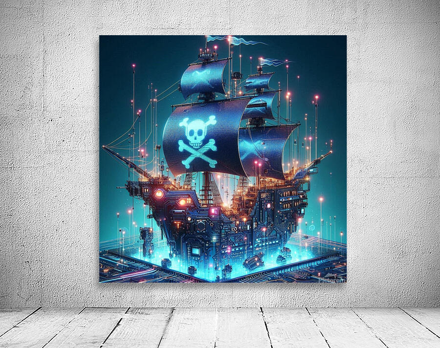 pirate web 1-4 Wall Preview