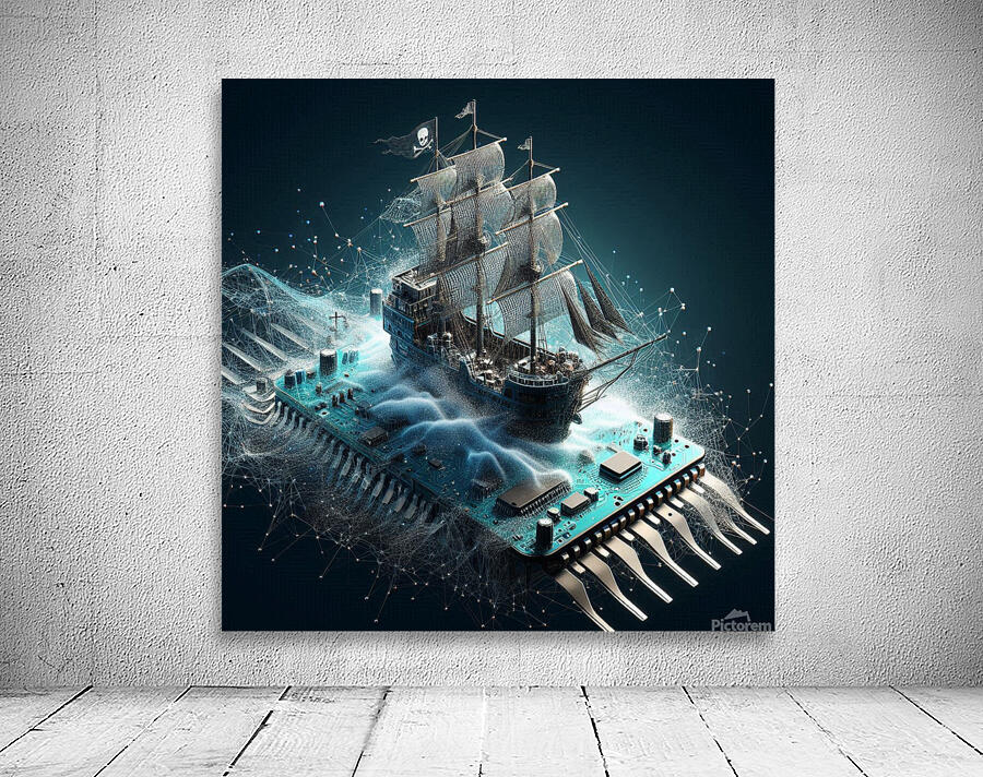 pirate web 4-4 Wall Preview