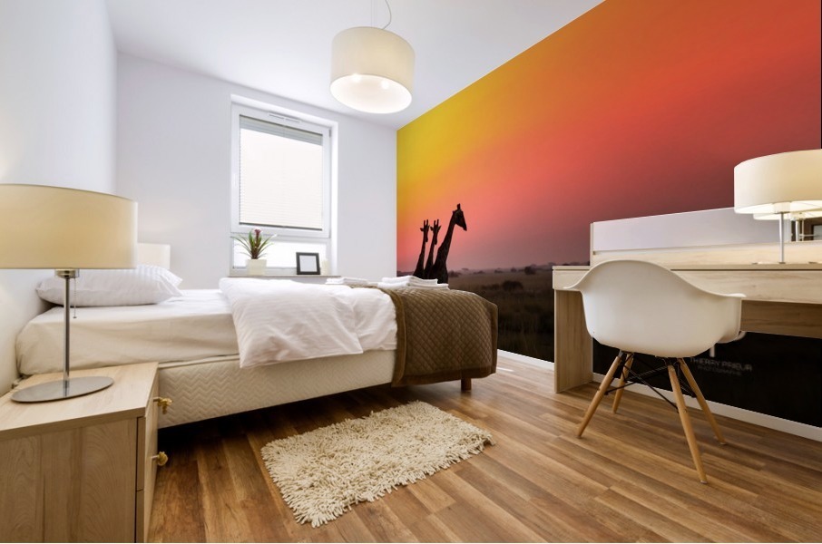 Three Mural print