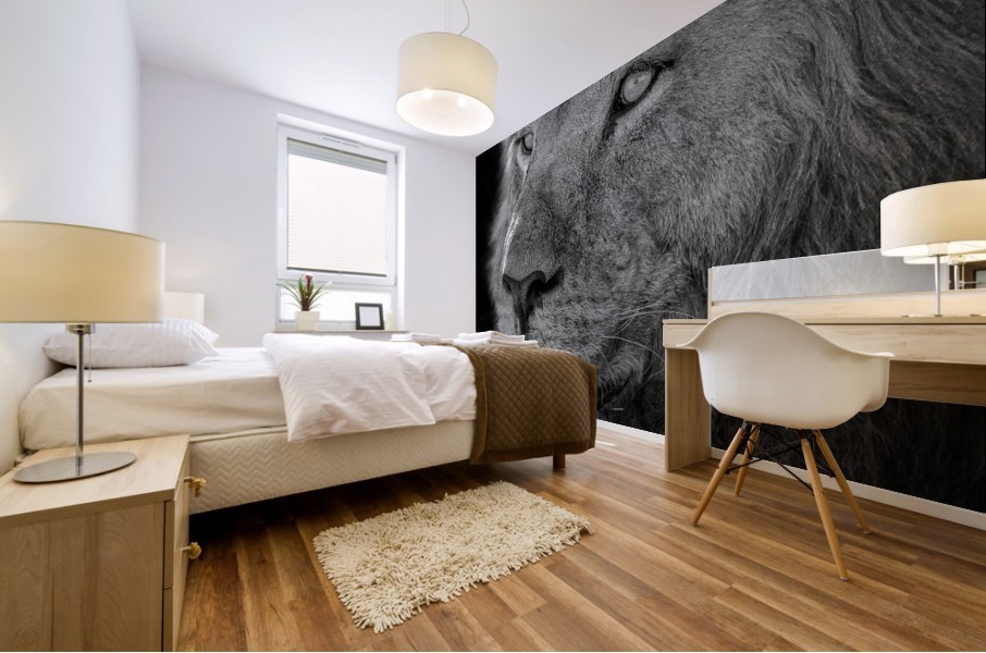 King Mural print